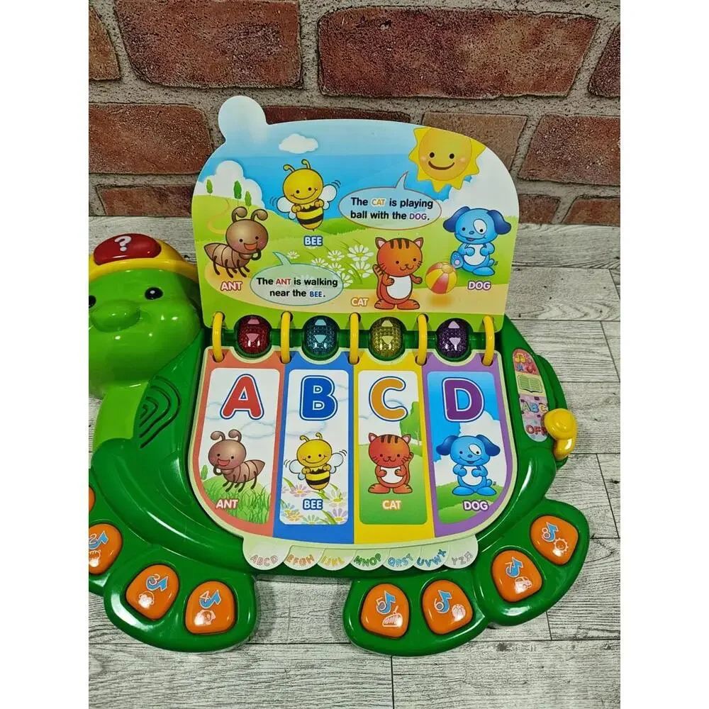 VTech Touch and Teach Turtle for Toddlers Interactive Learning Alphabet Numbers